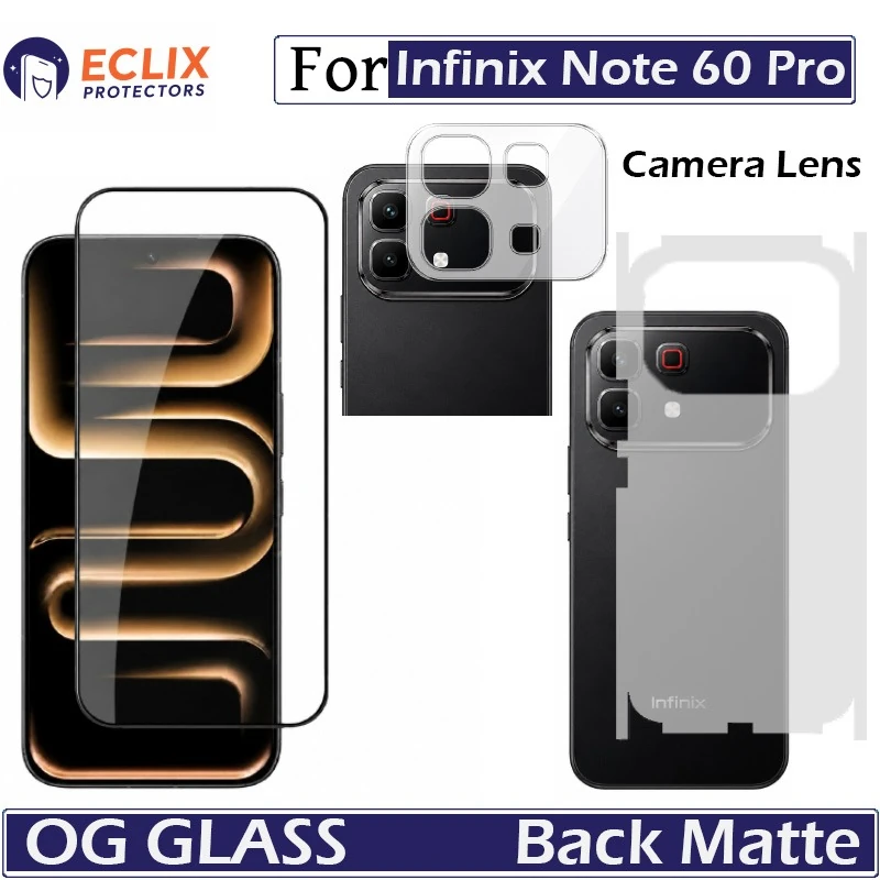 NOTE 60 PRO OG BACK MATTE AND CAMERA LENS