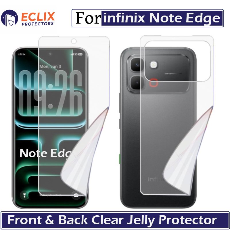 infinix Note Edge Front Back Jelly DM