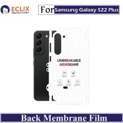 Samsung Galaxy S22 Plus Back Membrane Film Hydrogel Back Protector Matte Anti Scratch Skin